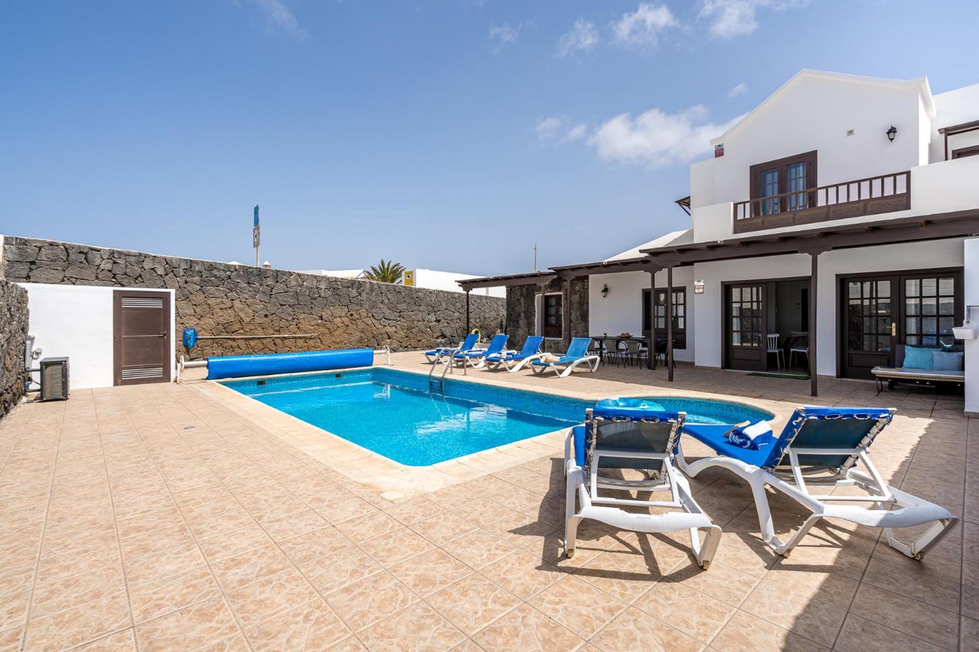Villablanca Mar Heated Private Pool In A Charming Retreat Of Serenity Playa Blanca  Exteriör bild